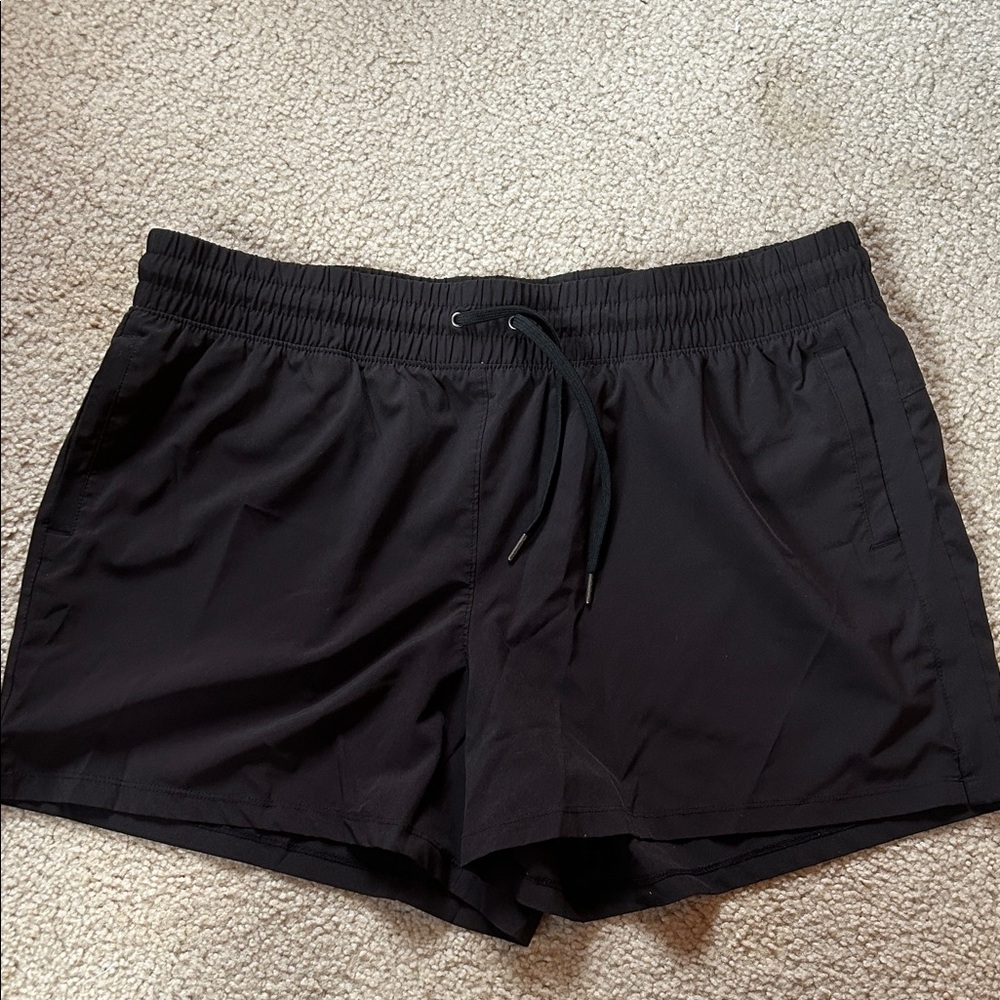 Tek Gear Black Drawstring Shorts